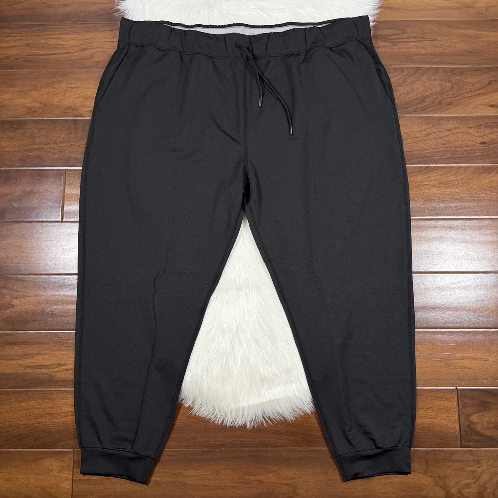 Woolx Women's Size 3X Black Drawstring Lola Jogger Pants
